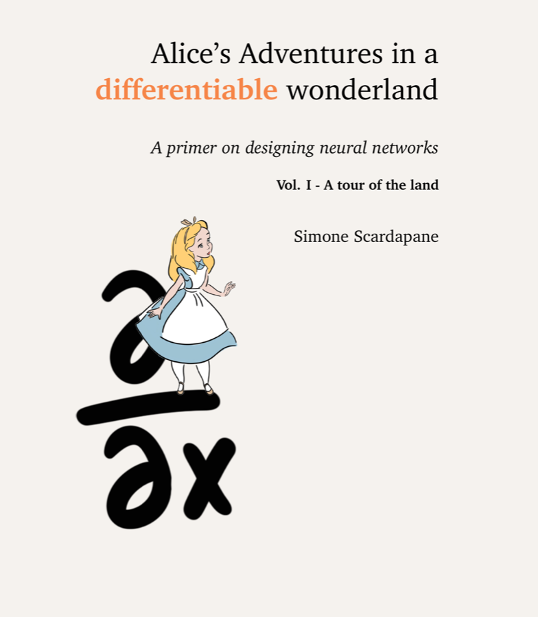 Cover of Alice's Adventures in a Differentiable Wonderland